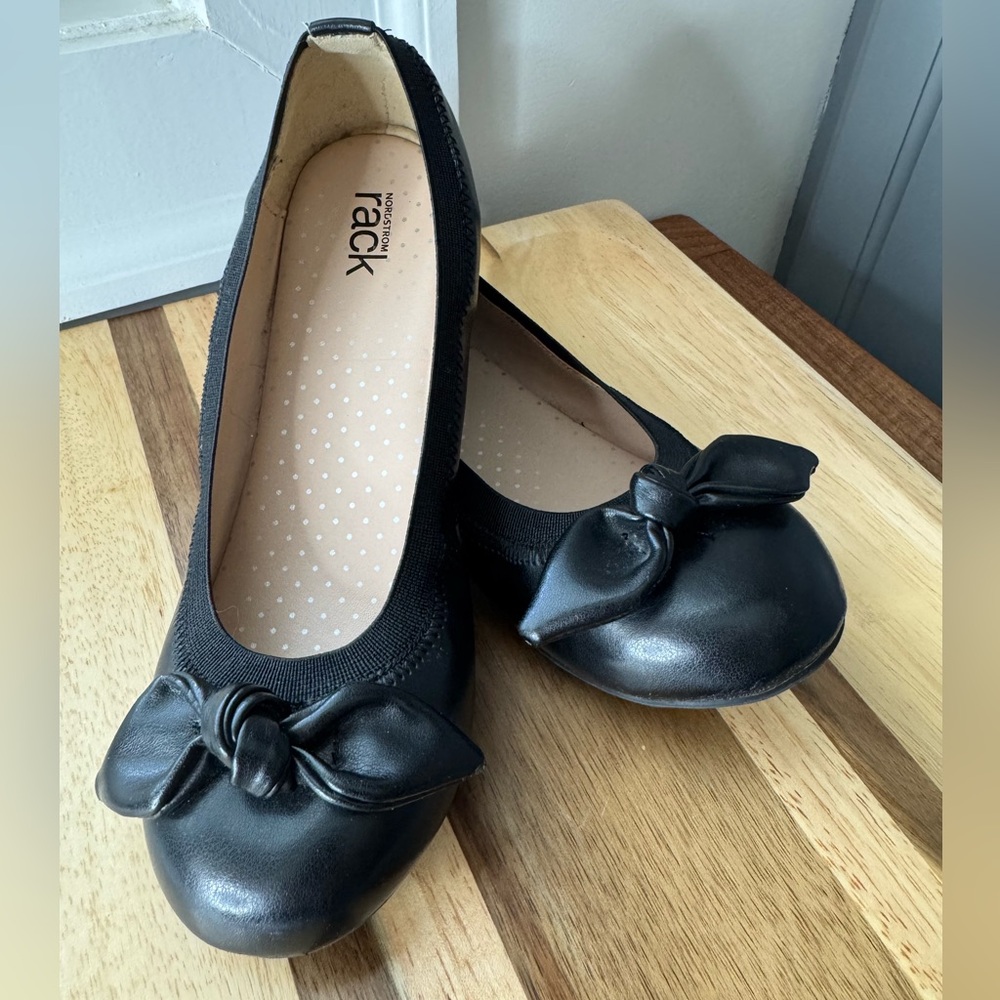 NORDSTROM RACK EMMA BOW DRESS FLATS